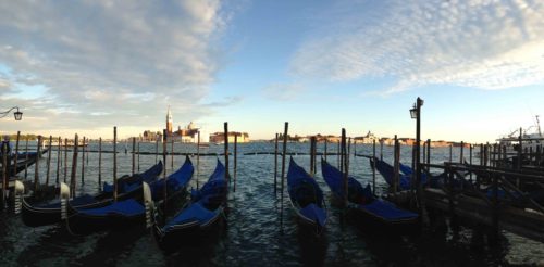 "Venice Boats," courtesy of the author, Michael Lillie